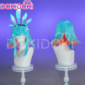 DokiDoki Game Cosplay Wig Women Straight Hair