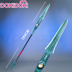 DokiDoki Game Honkai: Star Rail Cosplay DanHeng Weapon Prop Spear Cloud-Piercer Dan Heng