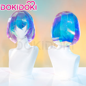 DokiDoki Anime Land of the Lustrous Cosplay Diamond Wig Short Curly Hair
