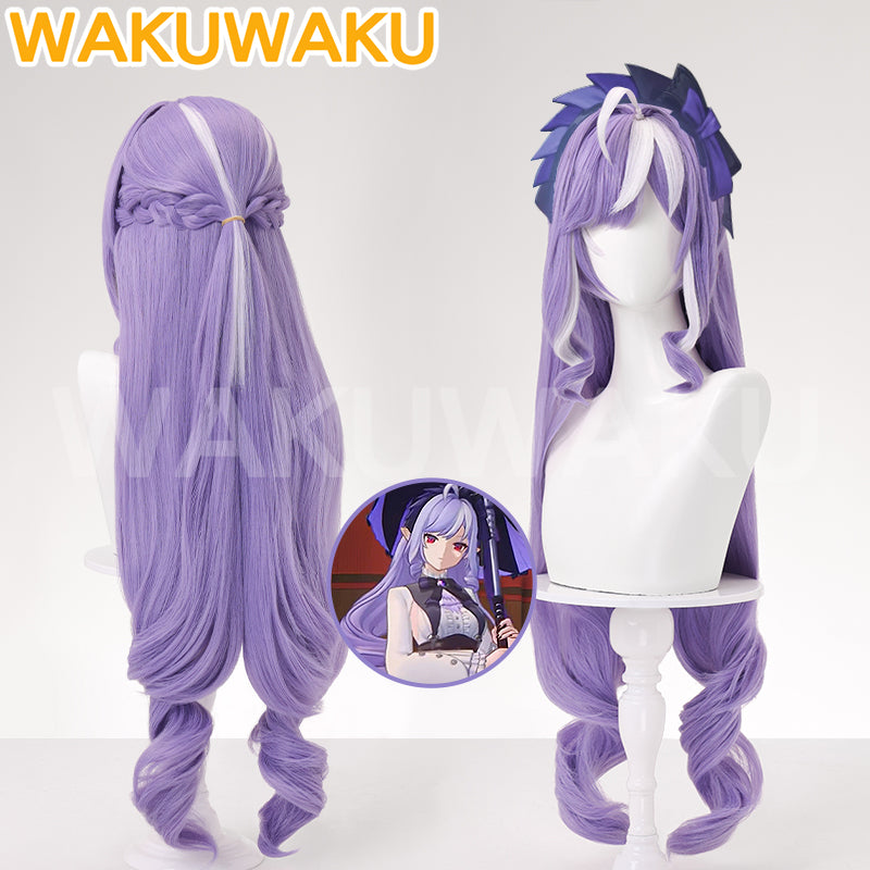 【In Stock】WakuWaku Game Zenless Zone Zero Vivian Banshee Cosplay Wig 90cm Hair