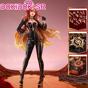 【Size S-2XL】DokiDoki-SR Game Genshin Impact Cosplay Pyro Archon Mavuika Costume Natlan