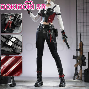 DokiDoki-SR Game Love and Deepspace Cosplay Protagonist Costume Deepspace Hunter Outfit