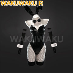 【In Stock】2B 2A Cosplay Anime Women Black Sexy Dress WakuWaku-R Rabbit Cosplay