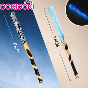 【In Stock】DokiDoki Game Honkai: Star Rail Cosplay Trailblazer Stelle / Caelus Cosplay Lighting Prop Baseball Bat