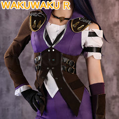 Caitlyn Cosplay Costume Game LOL Cosplay WakuWaku-R lol Caitlyn Arcane Cosplay Women Christmas Costume Plus Size