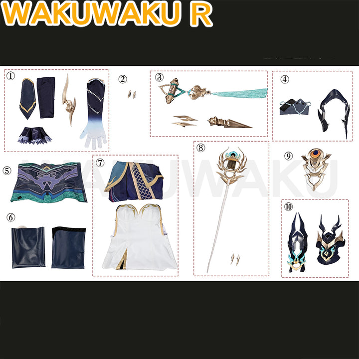 【S-2XL】WakuWaku-R Game Honkai Impact 3rd Raiden Mei Cosplay