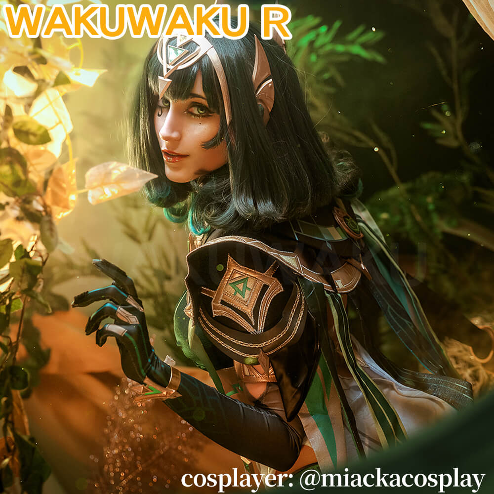 WakuWaku-R Game Genshin Impact Nefer Cosplay Song of the Welkin Moon