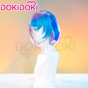 DokiDoki Anime Land of the Lustrous Cosplay Diamond Wig Short Curly Hair