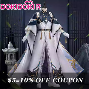 $5 Deposit =10% OFF Coupon DokiDoki-R Game Love And Deepspace Cosplay Zayne Costume Cascading Clouds