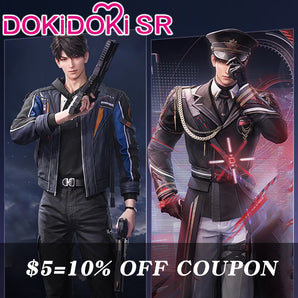 【POLL】$5 Deposit =$10 Coupon DokiDoki-SR Game Love And Deepspace Cosplay Caleb Costume Pilots