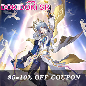 $5 Deposit =10% OFF Coupon DokiDoki-SR Game Honkai: Star Rail Cosplay Sunday Costume Harmony New Skin