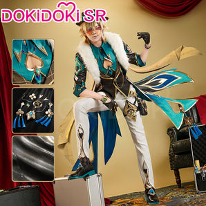 DokiDoki-SR Game Honkai: Star Rail Cosplay Aventurine Costume Shajin