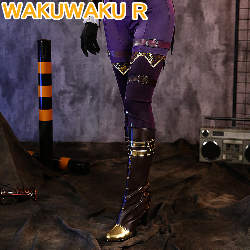 Caitlyn Cosplay Costume Game LOL Cosplay WakuWaku-R lol Caitlyn Arcane Cosplay Women Christmas Costume Plus Size