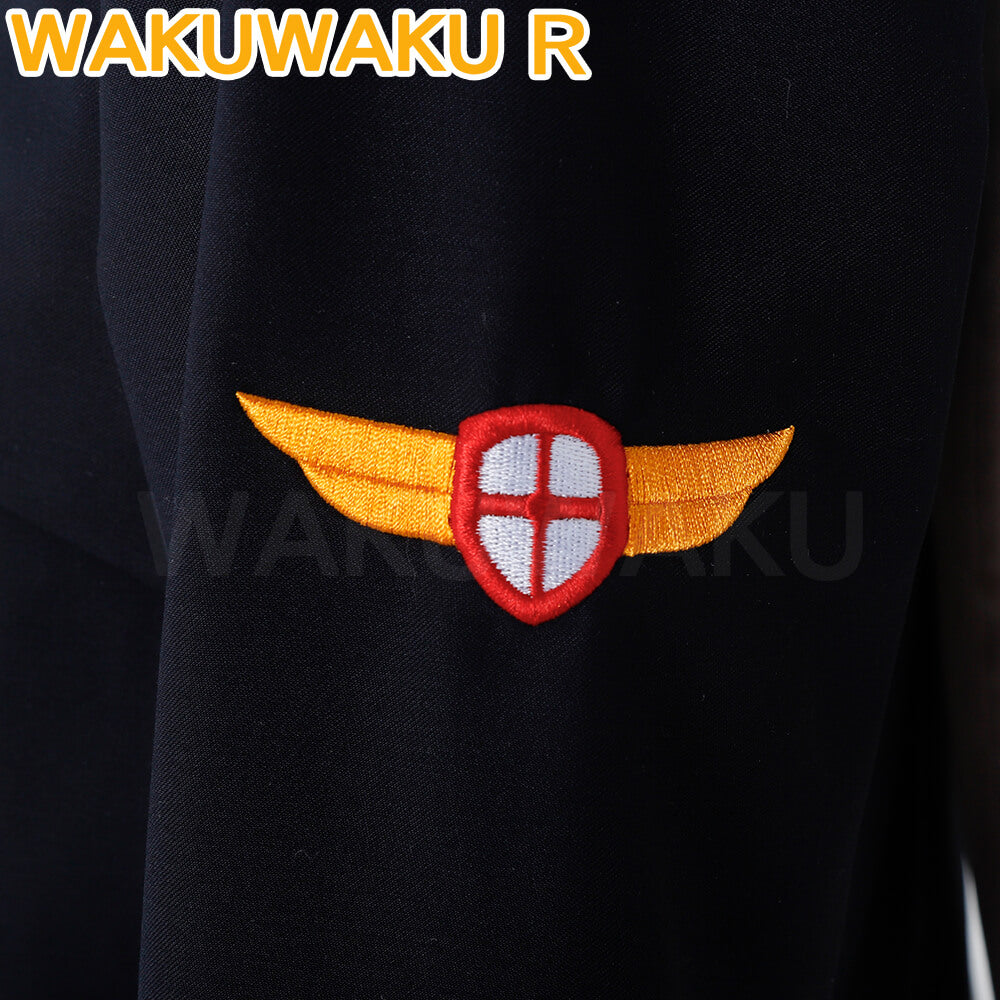 【In Stock】WakuWaku-R Anime Card Captor Sakura Kinomoto Sakura Cosplay Uniform JK
