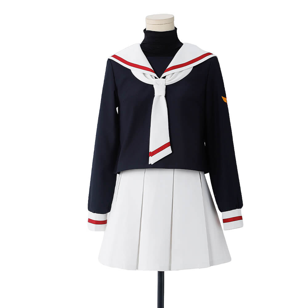 【In Stock】WakuWaku-R Anime Card Captor Sakura Kinomoto Sakura Cosplay Uniform JK