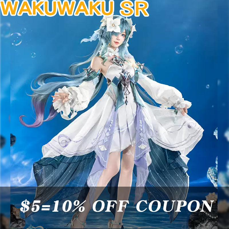 【POLL】$5 Deposit =10% OFF Coupon WakuWaku Game Genshin Impact Vodyanitsa Costume