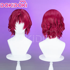 DokiDoki Manga Akatsuki no Yona Cosplay Yona Wig Short Curly Red Hair