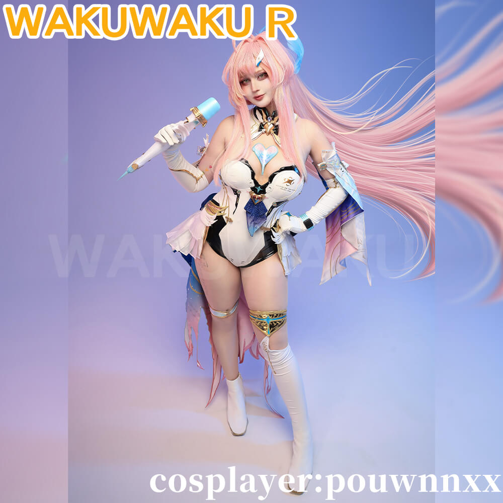 【In Stock】【S-2XL】WakuWaku-R Game Wuthering Waves Aemeath Costume White Dress