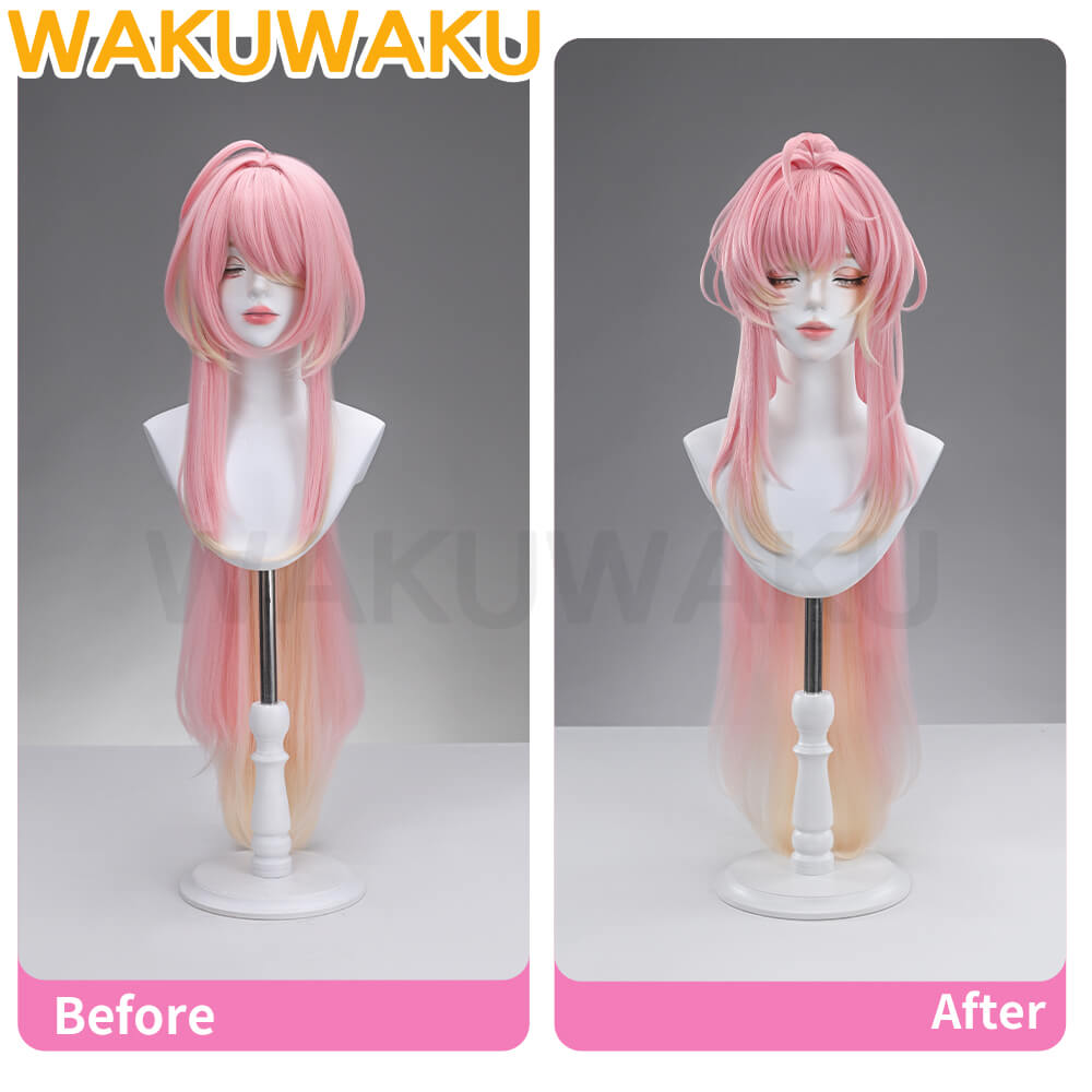 Game Wuthering Waves Aemeath Cosplay Wig