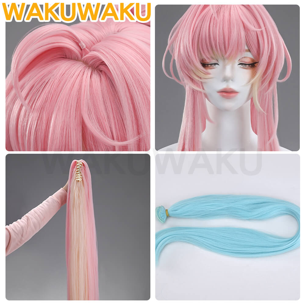 Game Wuthering Waves Aemeath Cosplay Wig