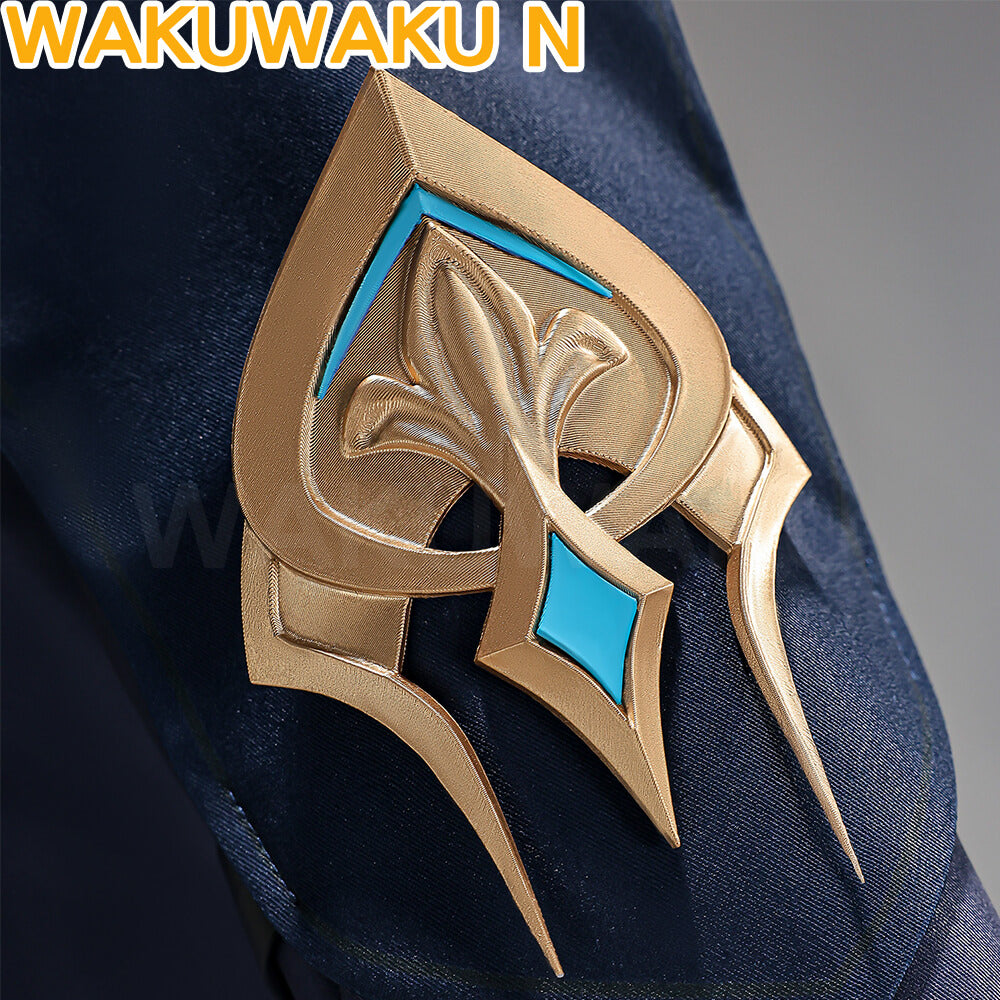 Game Genshin Impact Traveler Aether Cosplay Costume 