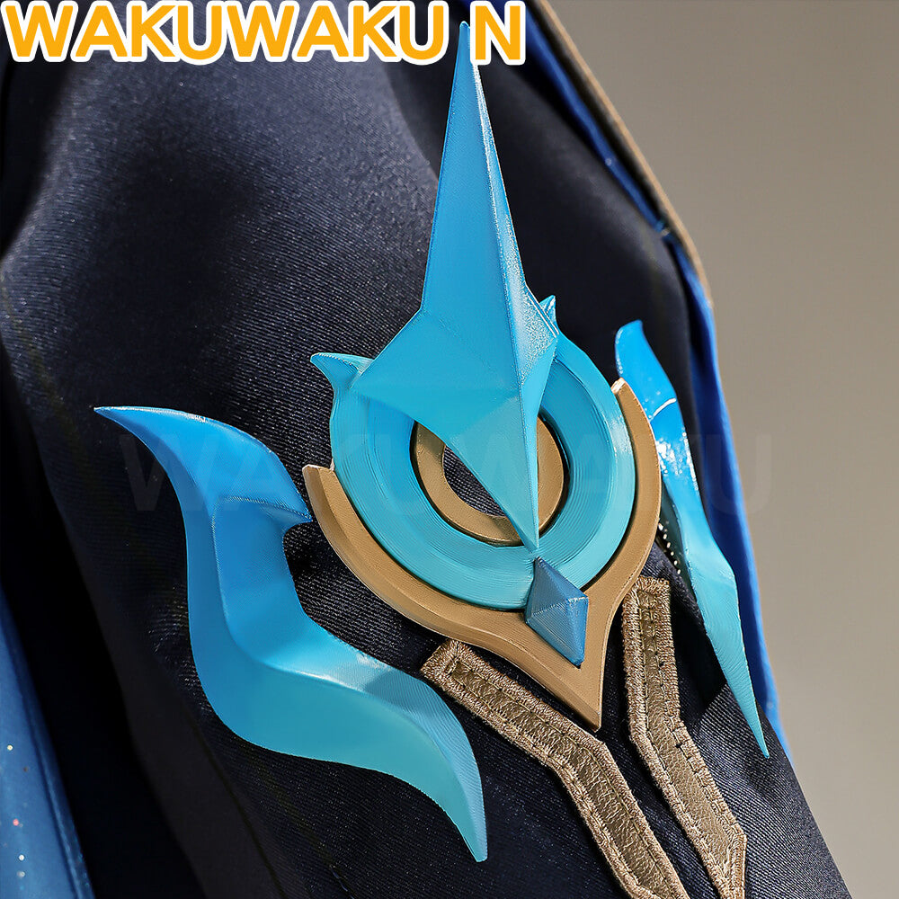 Game Genshin Impact Traveler Aether Cosplay Costume 