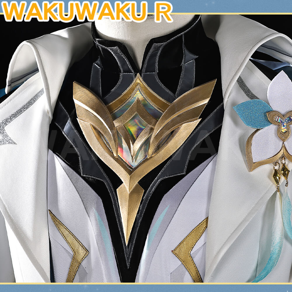 Game Genshin Impact Cosplay Traveler Aether Costume Kong