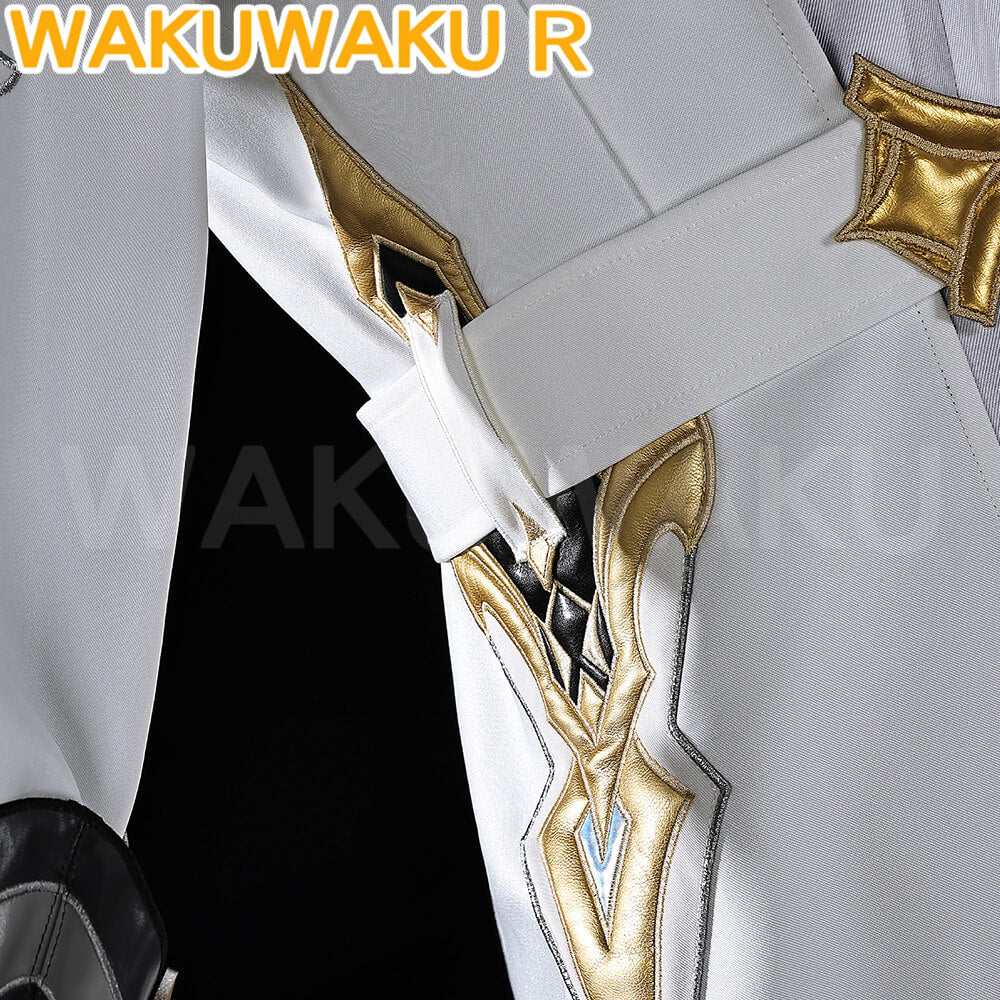 Game Genshin Impact Cosplay Traveler Aether Costume Kong