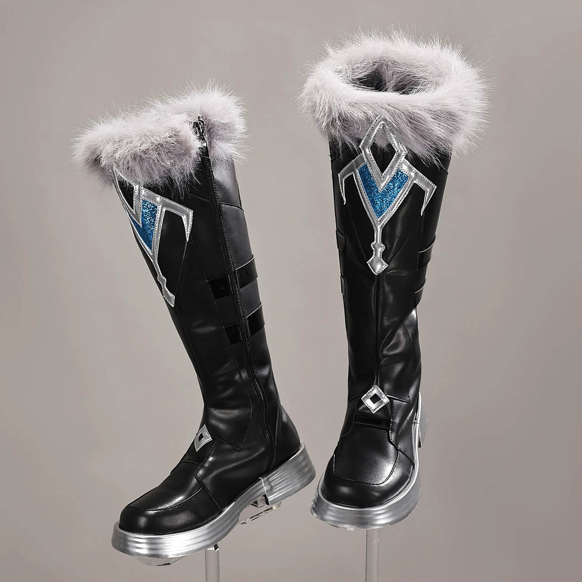 【In Stock】WakuWaku Game Genshin Impact Aether Cosplay Shoes Snezhnaya