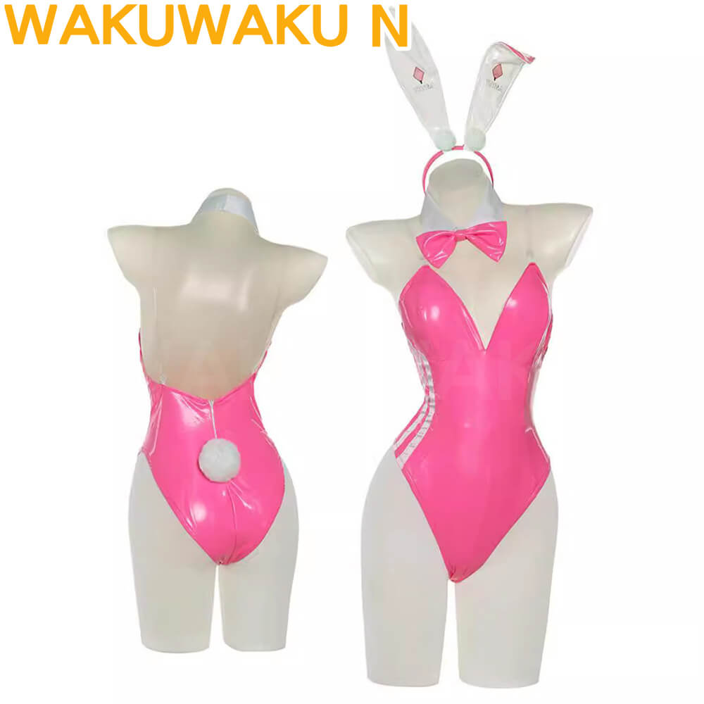 【In Stock】WakuWaku-N Folkwang Mary Soda Alice Cosplay Game Sexy Bunny Suit