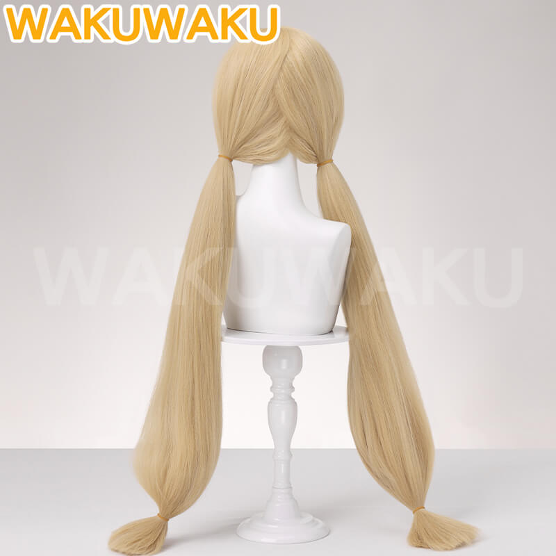 Alice Thymefield Cosplay Wig Game Zenless Zone Zero WakuWaku Cosplay 90cm Women Hair Long Braid Wig ZZZ Cosplay