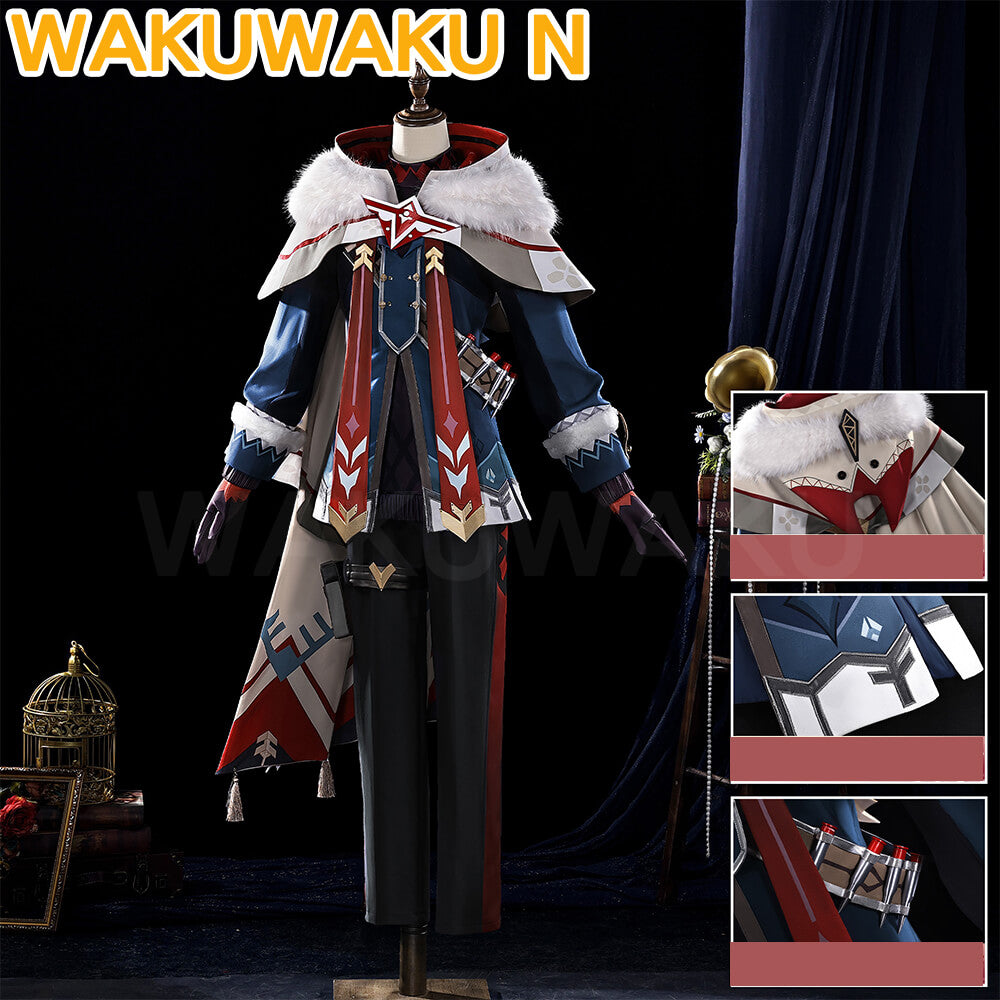Game Genshin Impact Alyosha Cosplay Costume