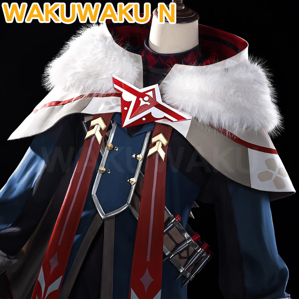 Game Genshin Impact Alyosha Cosplay Costume