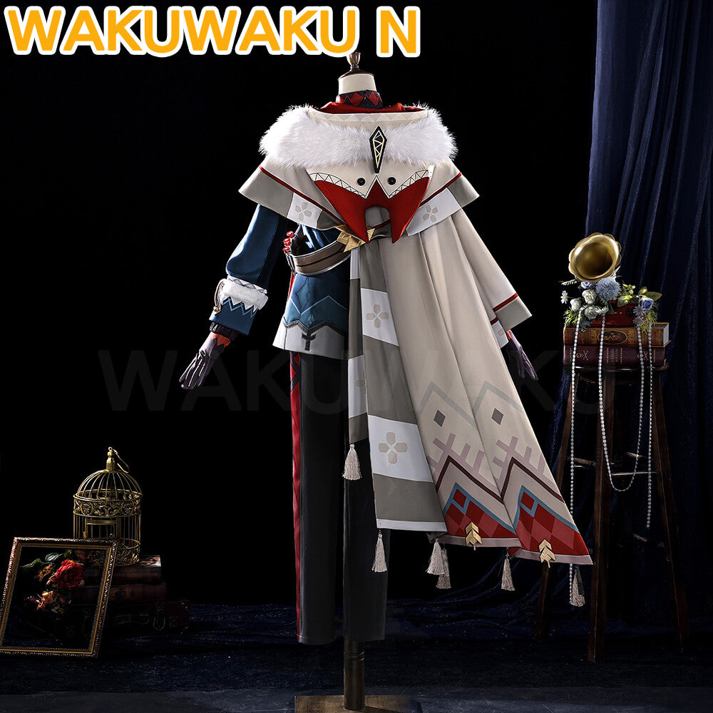 Game Genshin Impact Alyosha Cosplay Costume