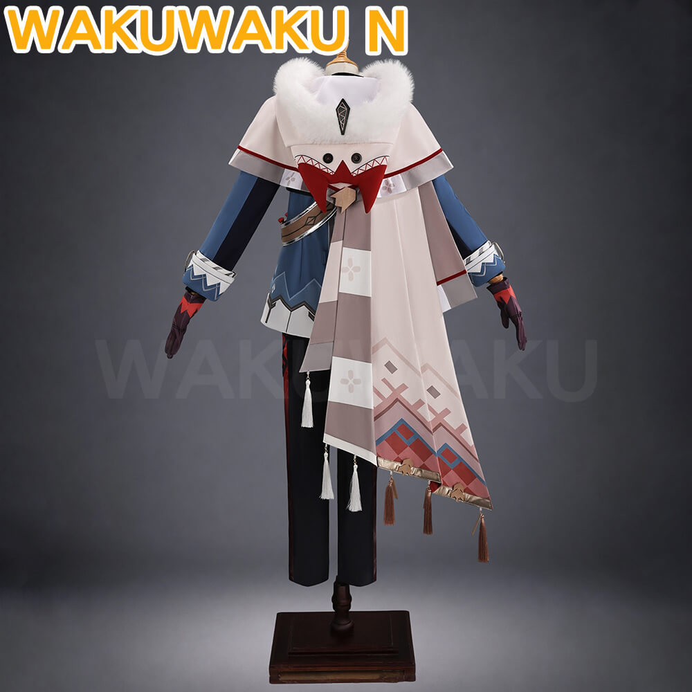 Game Genshin Impact Alyosha Cosplay Costume