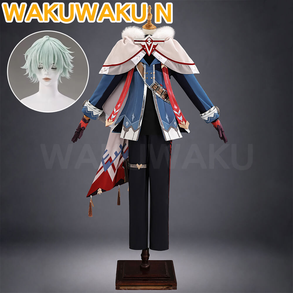 Game Genshin Impact Alyosha Cosplay Costume