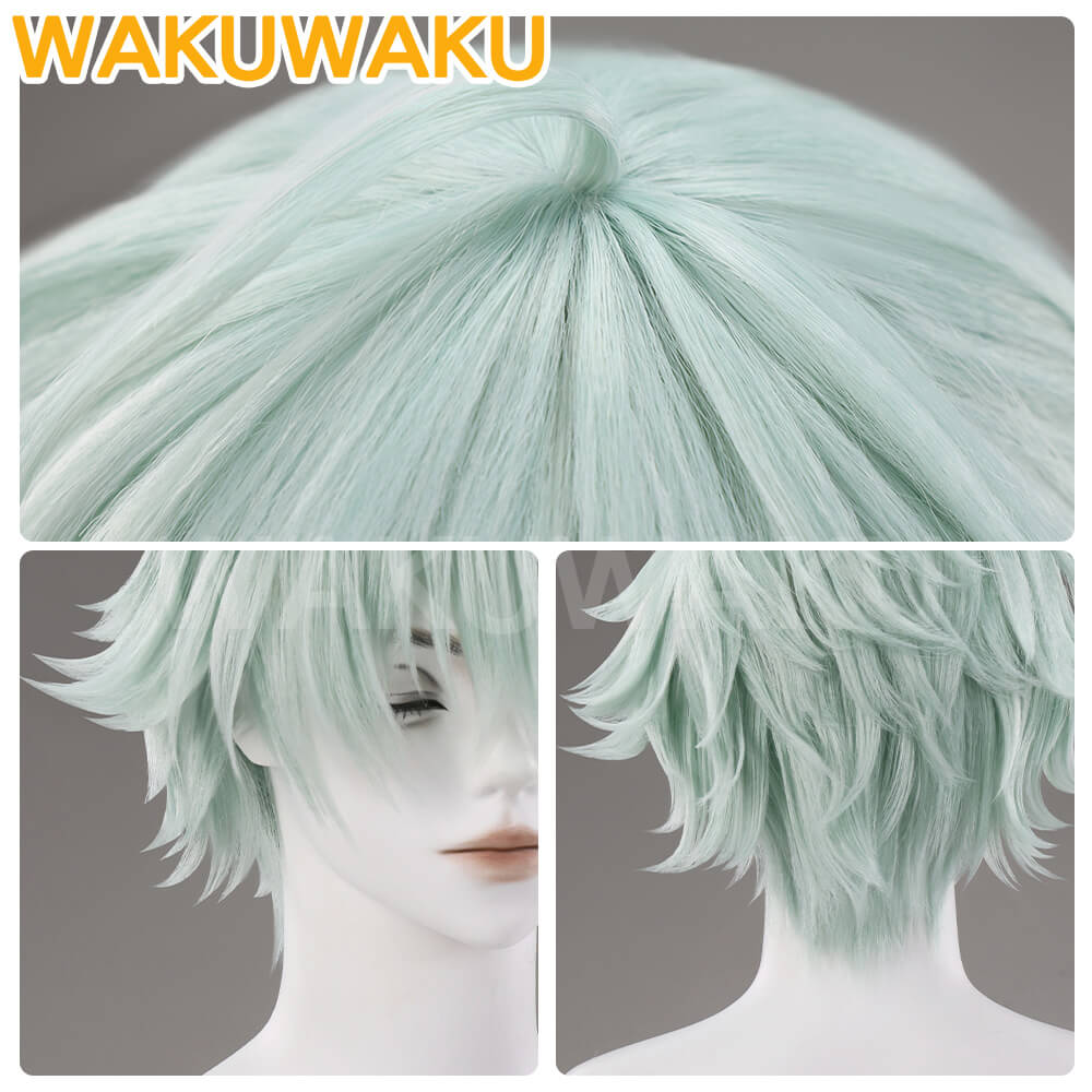 【In Stock】WakuWaku Game Genshin Impact Alyosha Cosplay Wig Short Hair