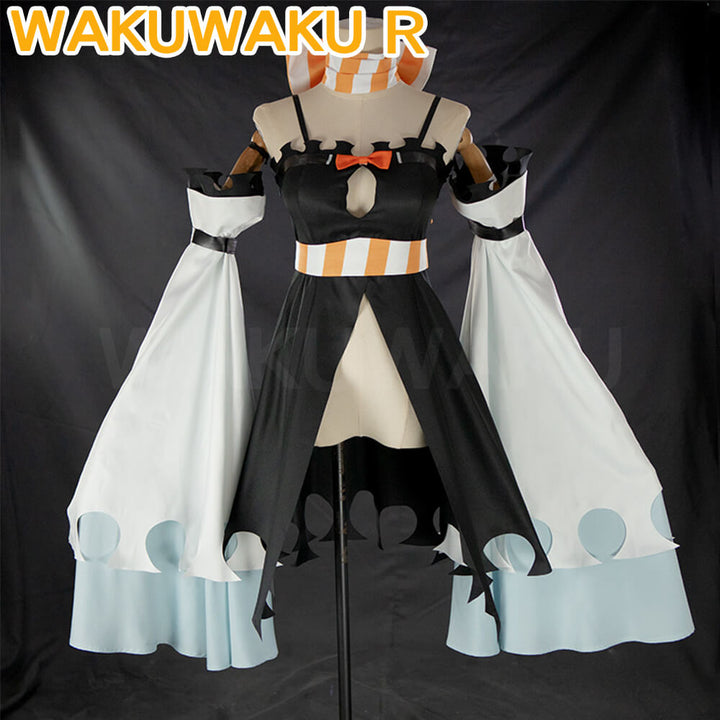 Amo Empool Cosplay Costume Anime Gachiakuta Cosplay WakuWaku-R Steampunk Costume Christmas Tattoo Cosplay