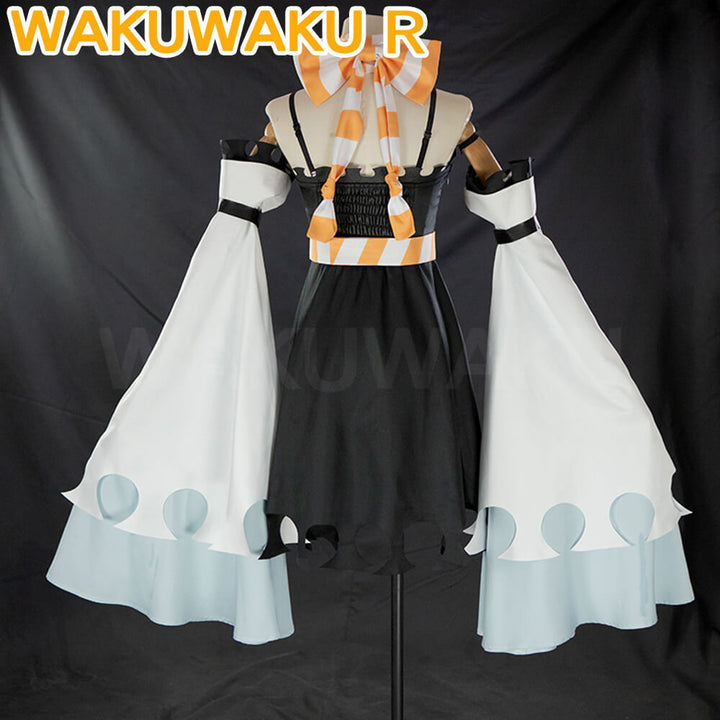 Amo Empool Cosplay Costume Anime Gachiakuta Cosplay WakuWaku-R Steampunk Costume Christmas Tattoo Cosplay