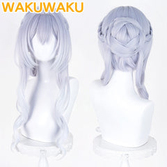  Game Genshin Impact Anastasya Feodorovna Snezhnaya Cosplay Wig