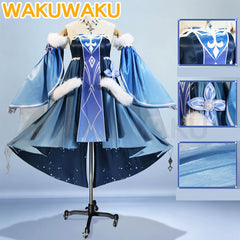 WakuWaku Anastasya Cosplay Costume Game Genshin Impact Crown