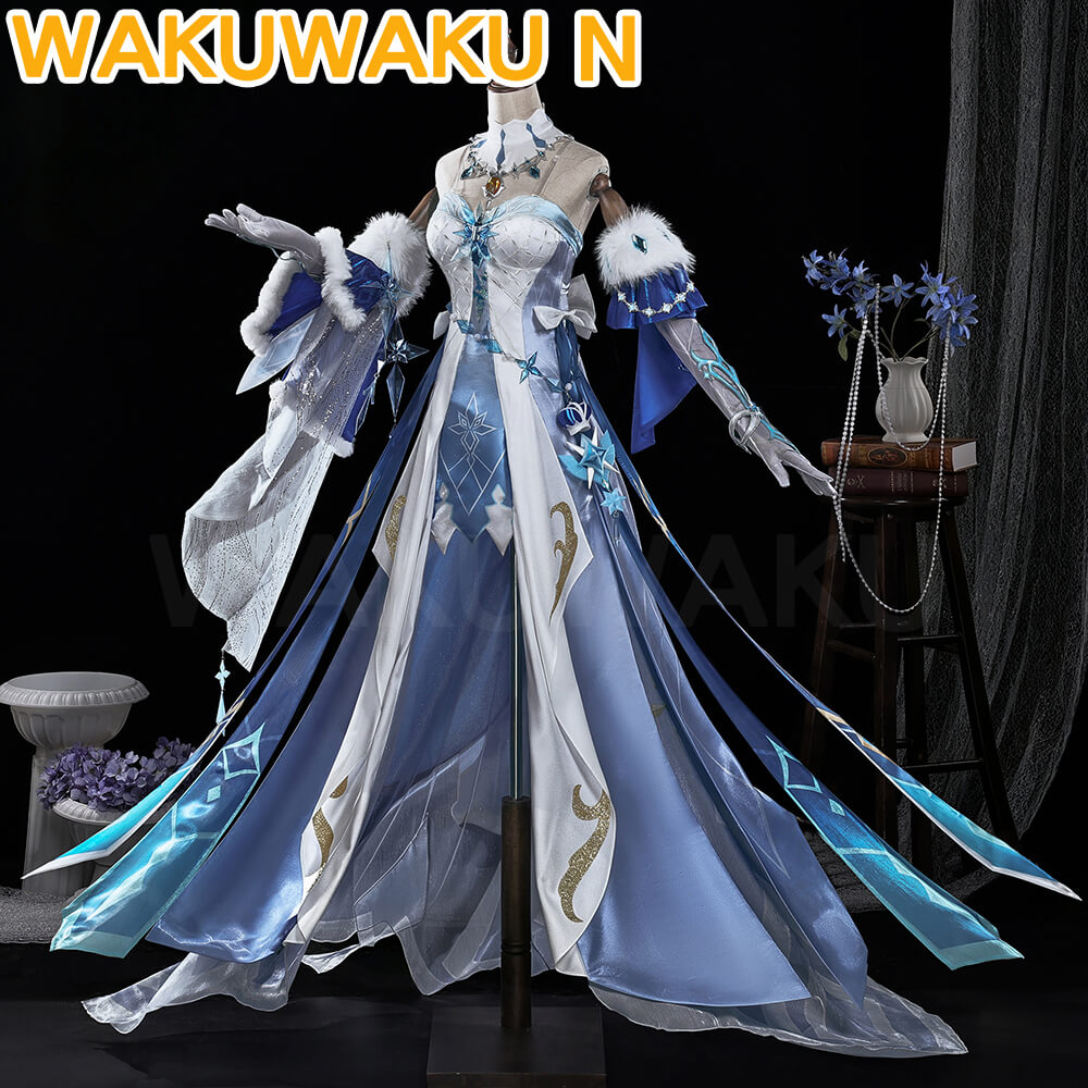  Game Genshin Impact Anastasya Feodorovna Snezhnaya Cosplay
