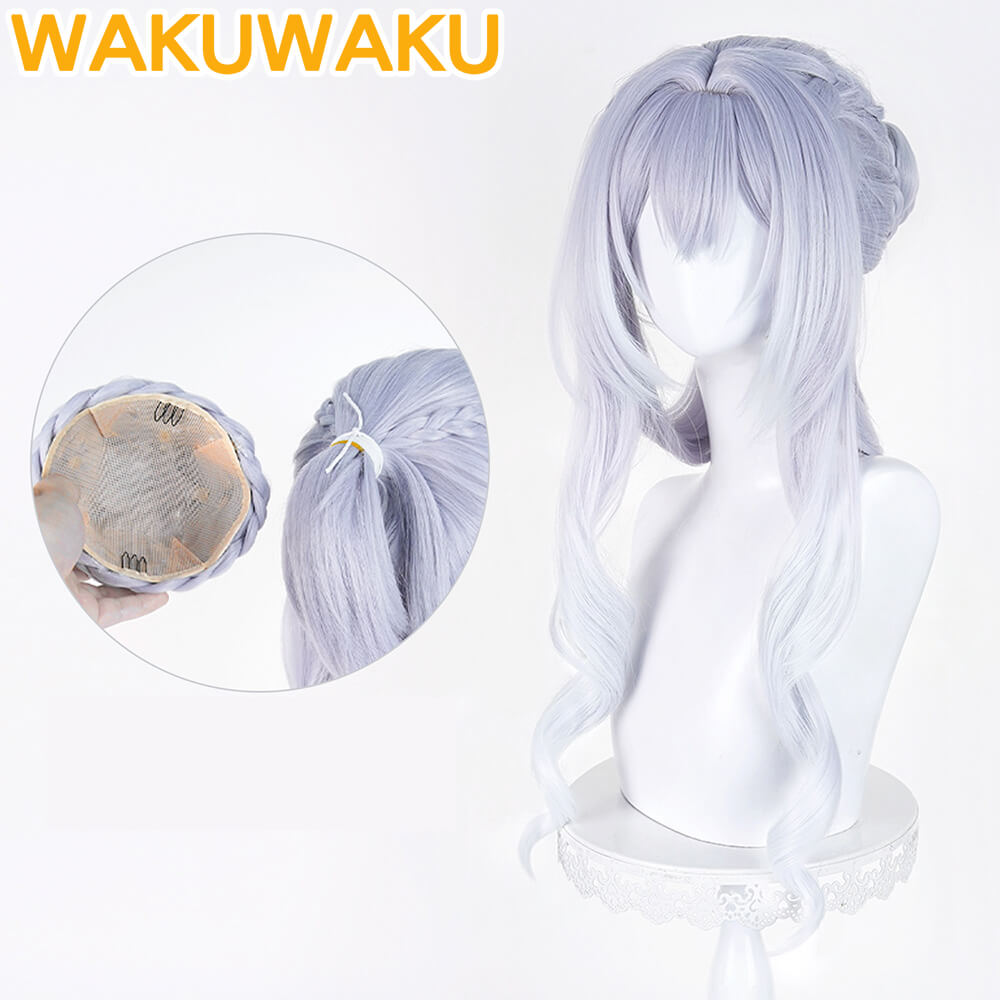  Game Genshin Impact Anastasya Feodorovna Snezhnaya Cosplay Wig