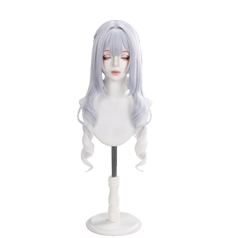 【In Stock】WakuWaku Game Genshin Impact Anastasya Feodorovna Snezhnaya Cosplay Wig