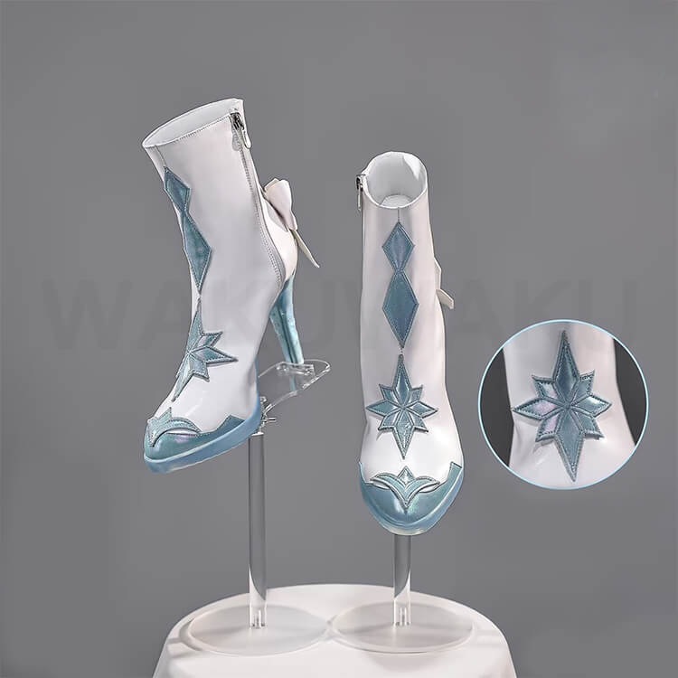 WakuWaku Game Genshin Impact Anastasya Feodorovna Snezhnaya Cosplay Shoes
