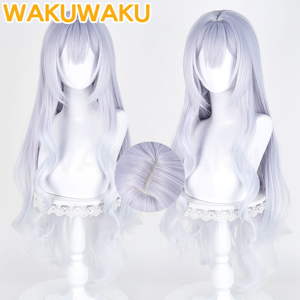  Game Genshin Impact Anastasya Feodorovna Snezhnaya Cosplay Wig