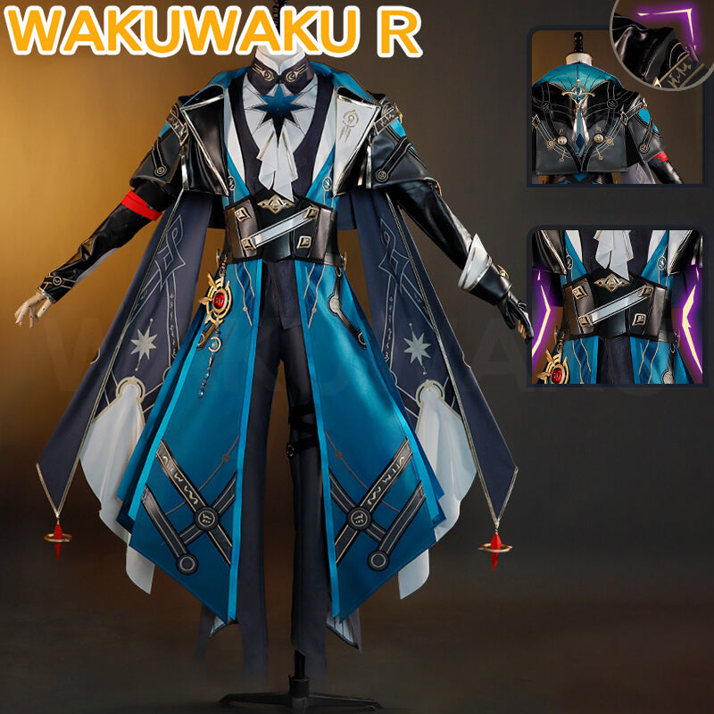 【In Stock】WakuWaku-N Game Honkai: Star Rail Anaxa Cosplay HSR Men Suit