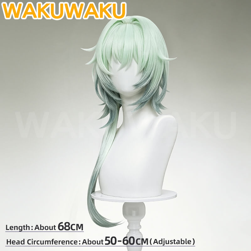 Anaxa Wig Game Honkai: Star Rail Cosplay Wig HSR Men 68cm Hair Anaxagoras Amphoreus Cosplay Free Wig Cap
