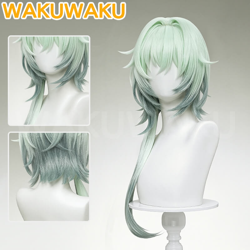Anaxa Wig Game Honkai: Star Rail Cosplay Wig HSR Men 68cm Hair Anaxagoras Amphoreus Cosplay Free Wig Cap