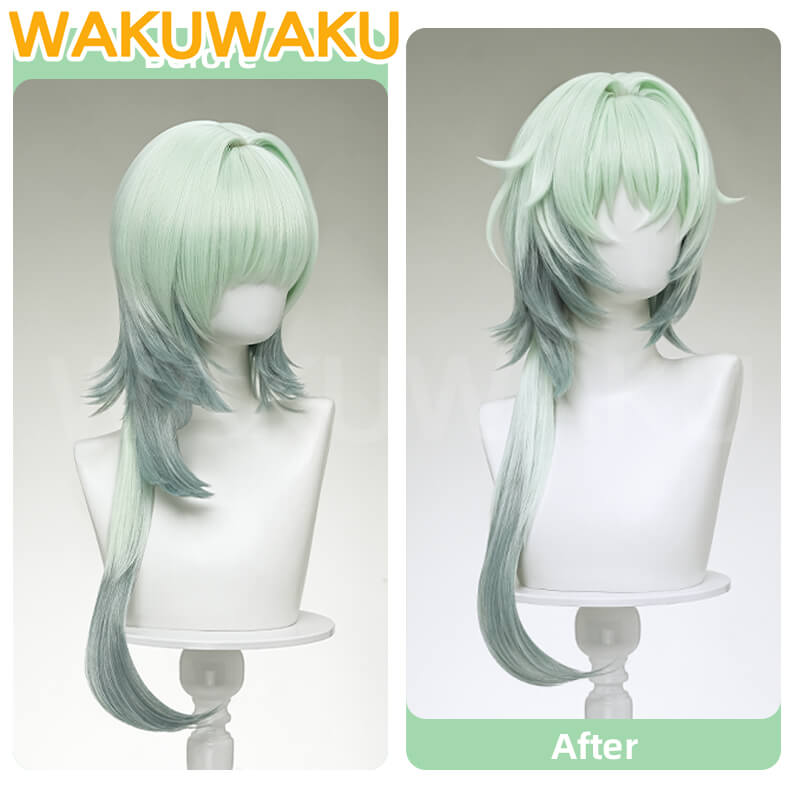 Anaxa Wig Game Honkai: Star Rail Cosplay Wig HSR Men 68cm Hair Anaxagoras Amphoreus Cosplay Free Wig Cap